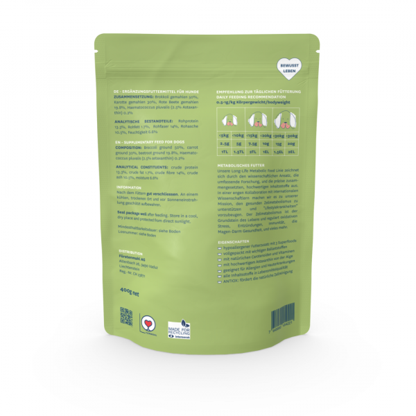 Metabolic Veggies® - Gemüsemischung mit AXT 400g – Bild 3